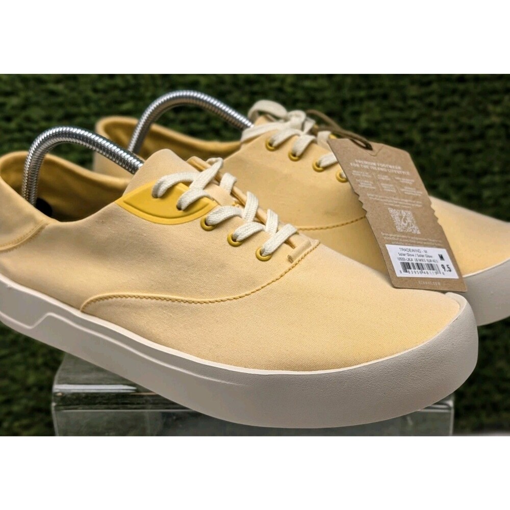 Olukai Tradewind Canvas Casual Sneakers Solar Glow Men’s Size 9.5 NWT